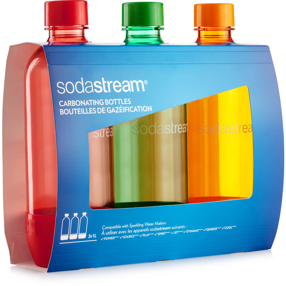 Láhev SodaStream TriPack ORANGE,RED,GREEN obrázek 3